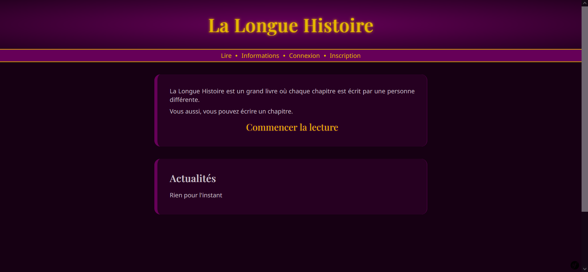 La version actuelle (2023)